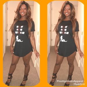 Custom t-shirt dress